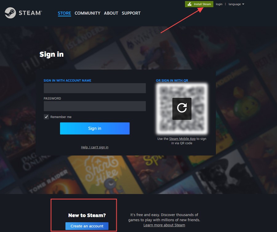 官网内注册steam 官网内注册steam